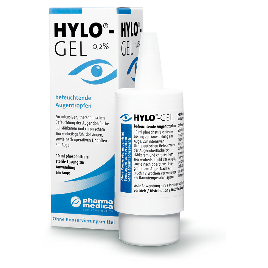 HYLO-GEL GTT OPHT 0.2 % FL 10 ML