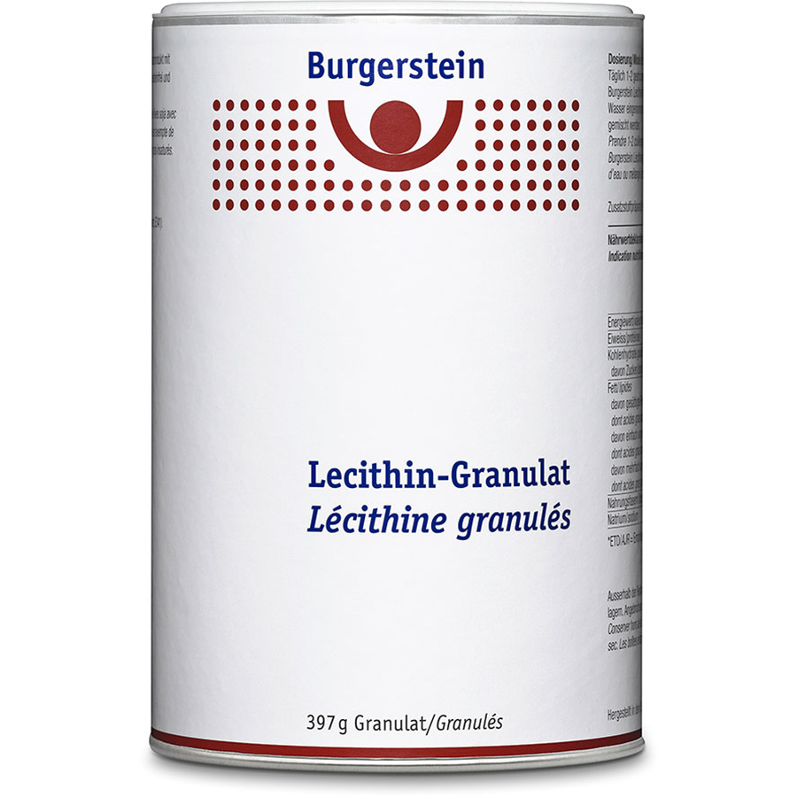 BURGERSTEIN LECITHIN GRANULAT DS 397 G