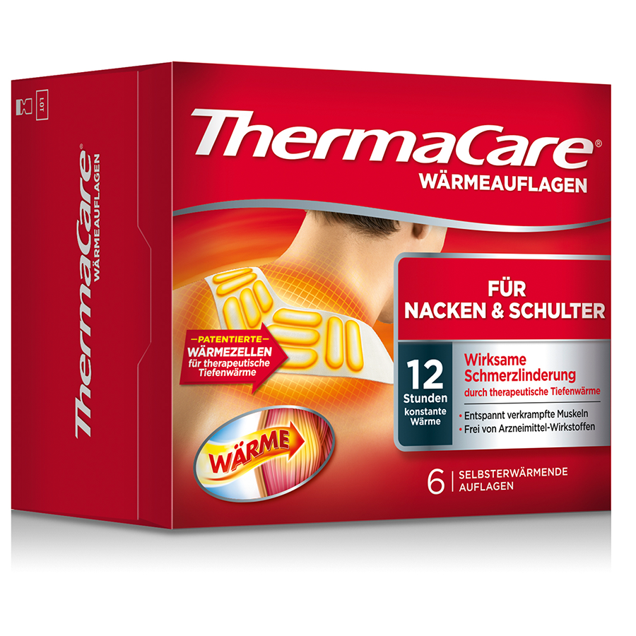 THERMACARE NACKEN SCHULTER ARMAUFLAGE 6 STK