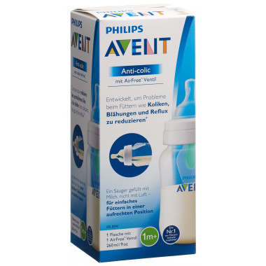 Avent Philips Anti-Colic Flaschen mit AirFree Ventil 260ml