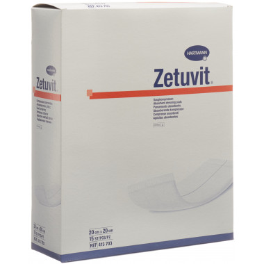 Zetuvit Absorptionsverband 20x20cm steril
