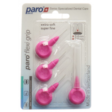 Paro Flexi Grip 2 mm superfine pink zylindrisch