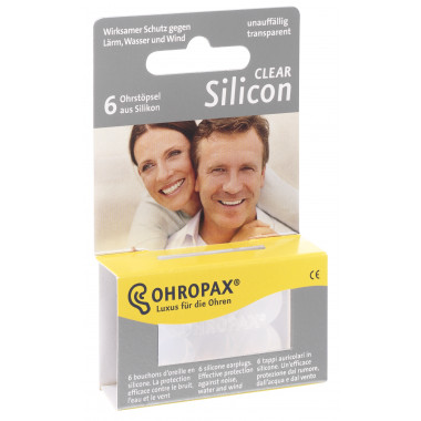 Ohropax Silicon Clear Ohrstöpsel